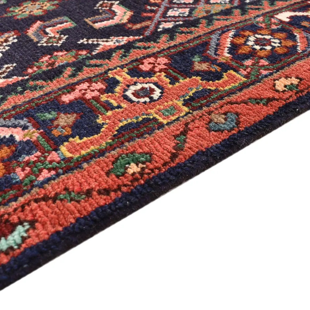 Løper Persisk teppe - Nomadisk - 300 x 107 cm - mørkeblå