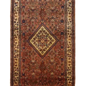 Løper Persisk teppe - Nomadisk - 300 x 110 cm - brun