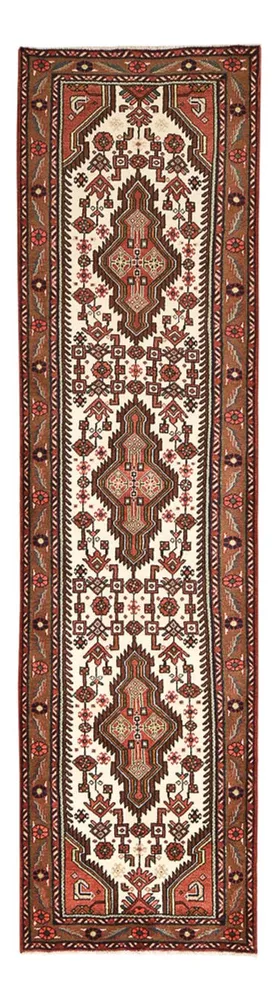 Løper Persisk teppe - Nomadisk - 300 x 80 cm - beige