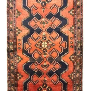 Løper Persisk teppe - Nomadisk - 301 x 106 cm - blå