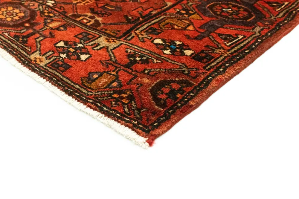Løper Persisk teppe - Nomadisk - 302 x 112 cm - oransje