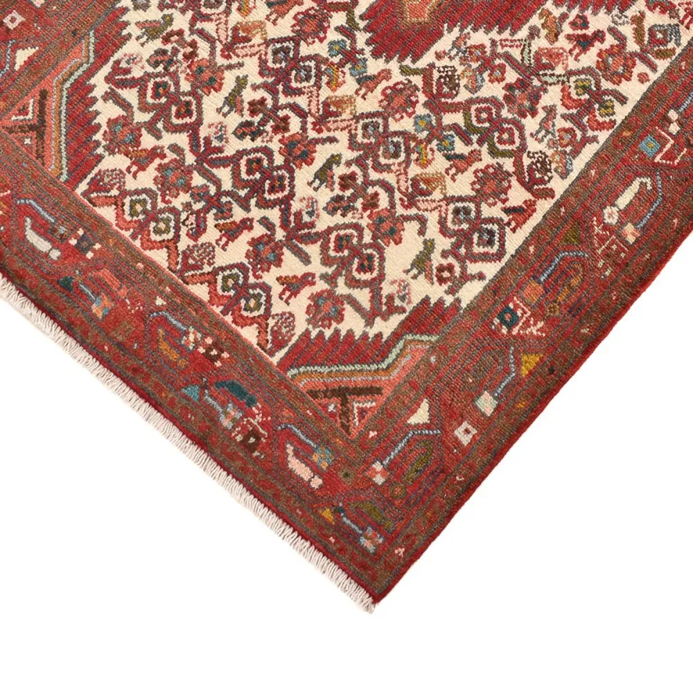 Løper Persisk teppe - Nomadisk - 303 x 77 cm - lys rød