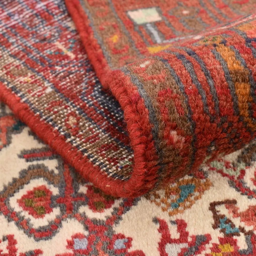 Løper Persisk teppe - Nomadisk - 303 x 77 cm - lys rød