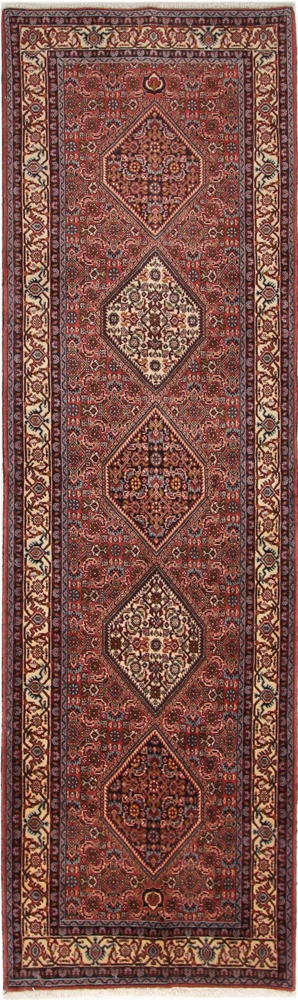 Løper Persisk teppe - Nomadisk - 305 x 86 cm - rust