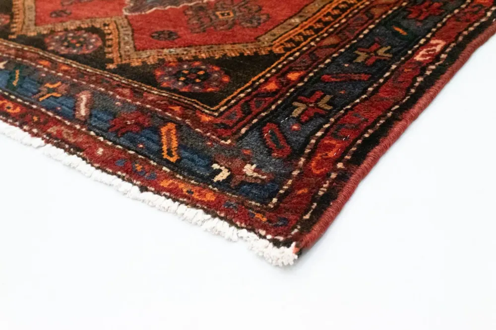 Løper Persisk teppe - Nomadisk - 307 x 103 cm - grønn