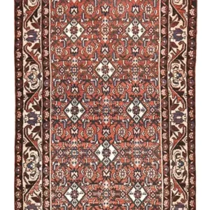 Løper Persisk teppe - Nomadisk - 307 x 111 cm - rust