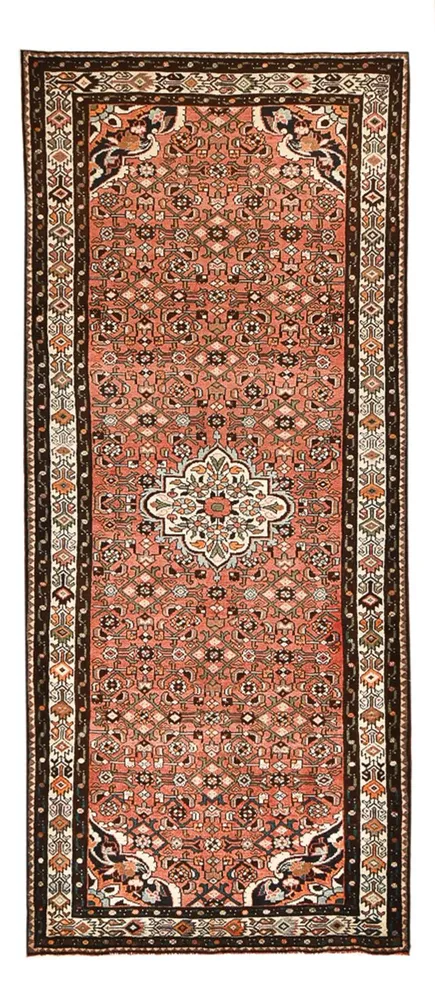 Løper Persisk teppe - Nomadisk - 308 x 128 cm - lys rød