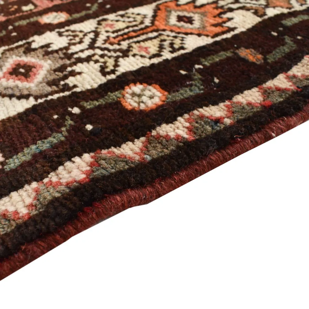 Løper Persisk teppe - Nomadisk - 308 x 128 cm - lys rød