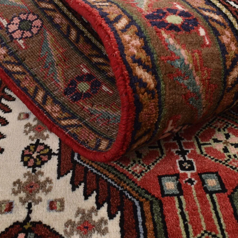Løper Persisk teppe - Nomadisk - 308 x 78 cm - beige
