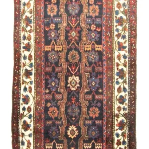 Løper Persisk teppe - Nomadisk - 308 x 98 cm - oransje