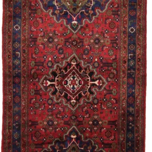 Løper Persisk teppe - Nomadisk - 309 x 132 cm - rød