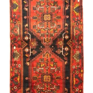 Løper Persisk teppe - Nomadisk - 310 x 105 cm - blå