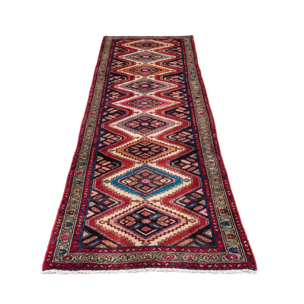 Løper Persisk teppe - Nomadisk - 310 x 82 cm - lys rød