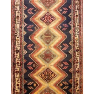 Løper Persisk teppe - Nomadisk - 312 x 125 cm - blå