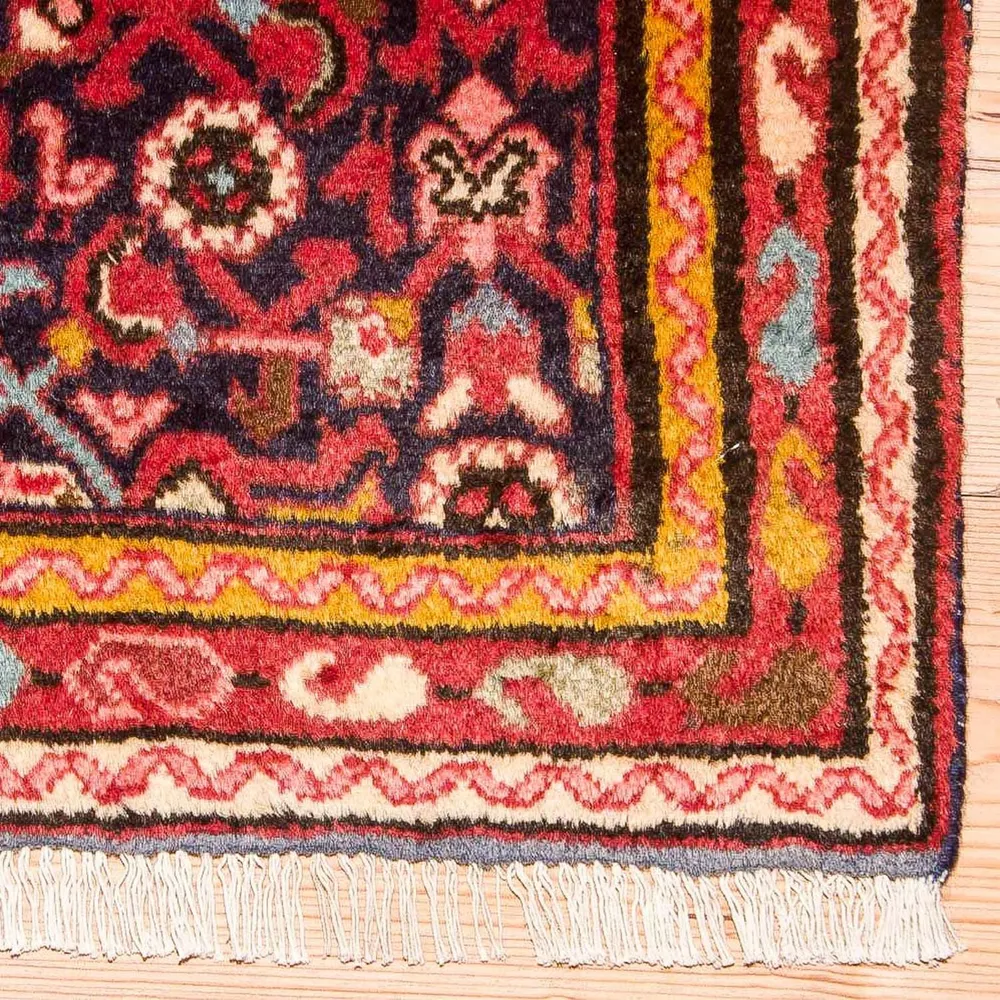 Løper Persisk teppe - Nomadisk - 315 x 65 cm - rød