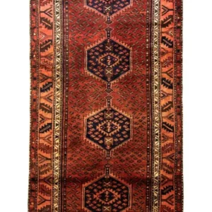 Løper Persisk teppe - Nomadisk - 316 x 118 cm - blå