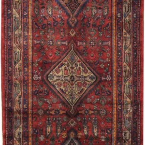 Løper Persisk teppe - Nomadisk - 316 x 120 cm - rød