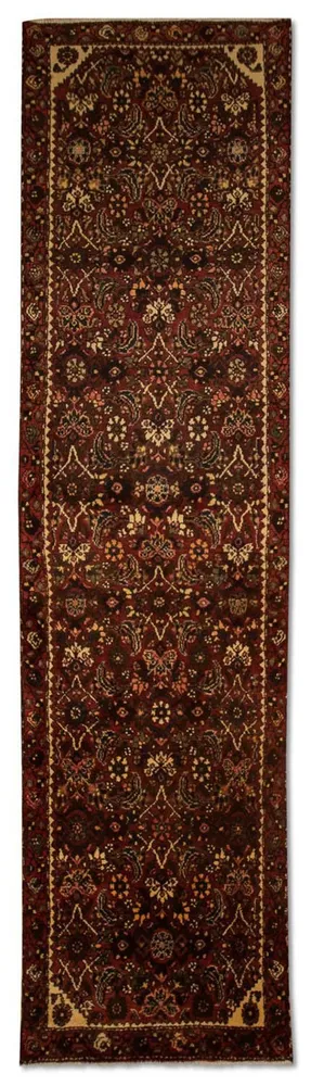 Løper Persisk teppe - Nomadisk - 317 x 80 cm - flerfarget