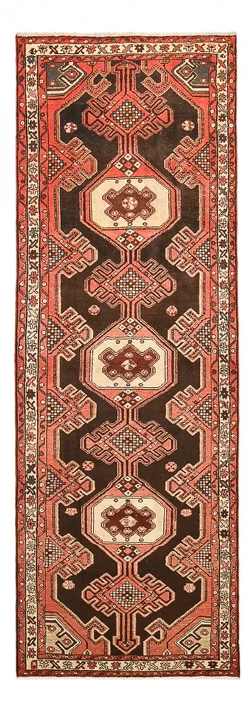 Løper Persisk teppe - Nomadisk - 318 x 109 cm - terrakotta