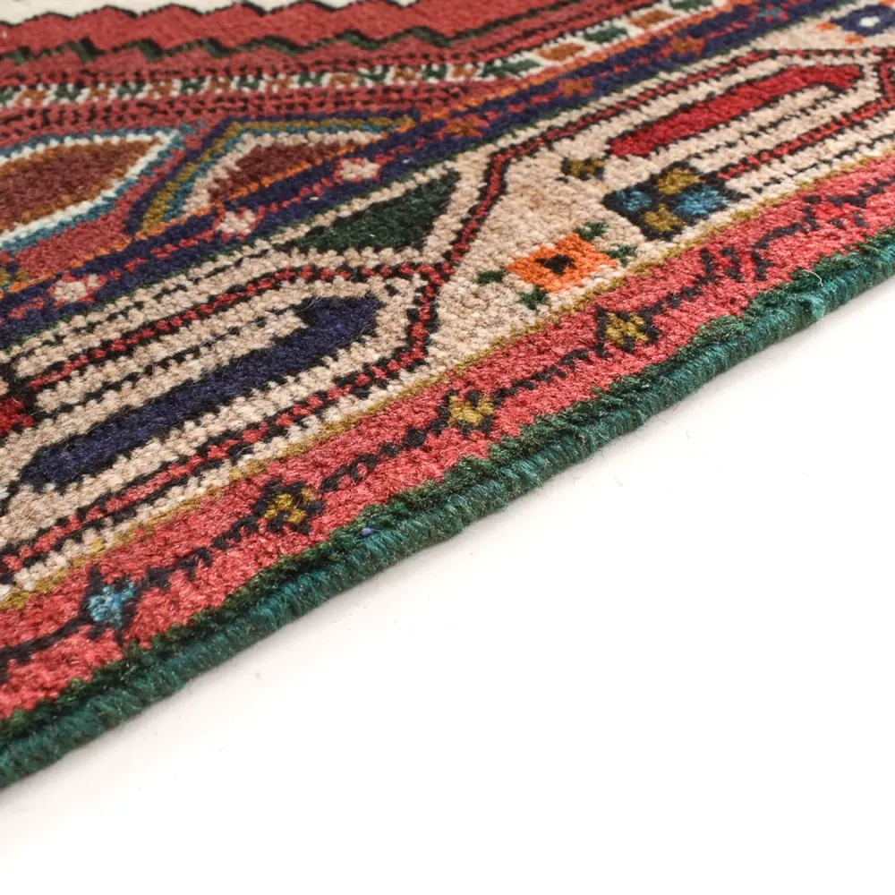 Løper Persisk teppe - Nomadisk - 318 x 73 cm - rød