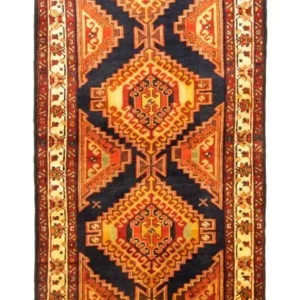 Løper Persisk teppe - Nomadisk - 320 x 120 cm - blå