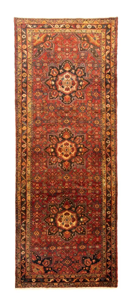 Løper Persisk teppe - Nomadisk - 321 x 120 cm - brun