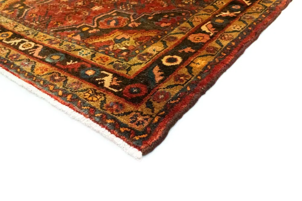 Løper Persisk teppe - Nomadisk - 321 x 120 cm - brun