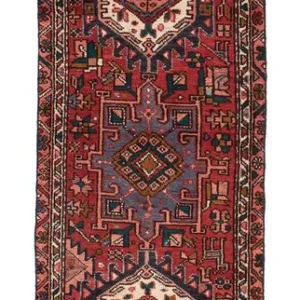 Løper Persisk teppe - Nomadisk - 323 x 82 cm - rød