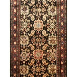 Løper Persisk teppe - Nomadisk - 327 x 112 cm - blå
