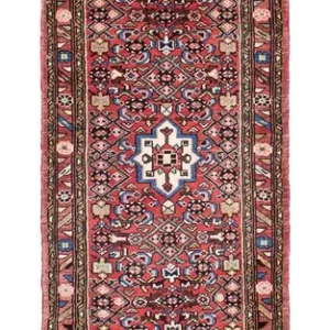 Løper Persisk teppe - Nomadisk - 327 x 80 cm - lys rød
