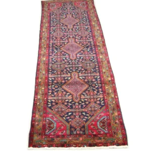 Løper Persisk teppe - Nomadisk - 336 x 110 cm - blå