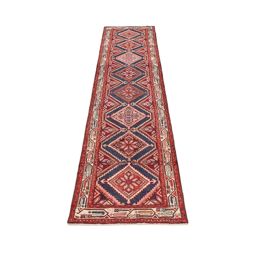Løper Persisk teppe - Nomadisk - 336 x 83 cm - rust