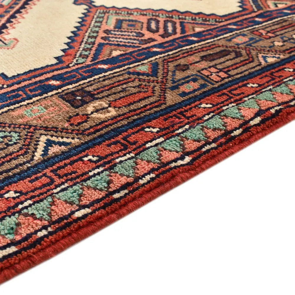 Løper Persisk teppe - Nomadisk - 340 x 94 cm - flerfarget