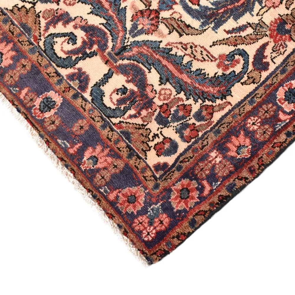 Løper Persisk teppe - Nomadisk - 345 x 77 cm - mørk beige