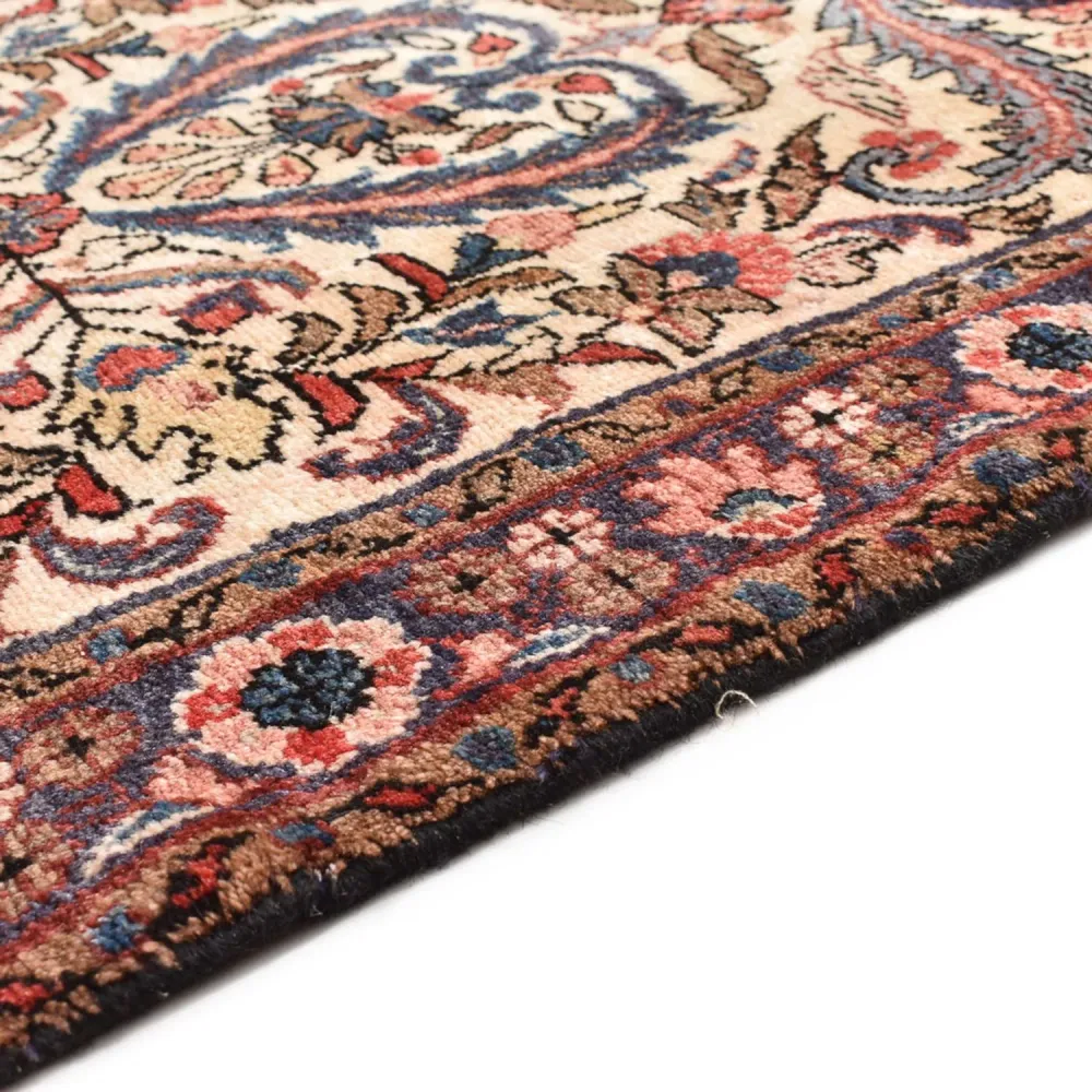 Løper Persisk teppe - Nomadisk - 345 x 77 cm - mørk beige