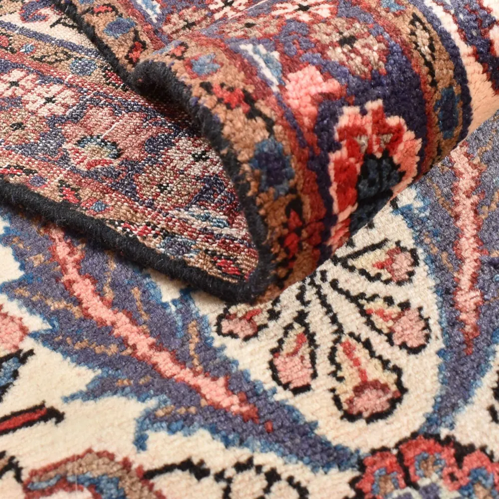 Løper Persisk teppe - Nomadisk - 345 x 77 cm - mørk beige