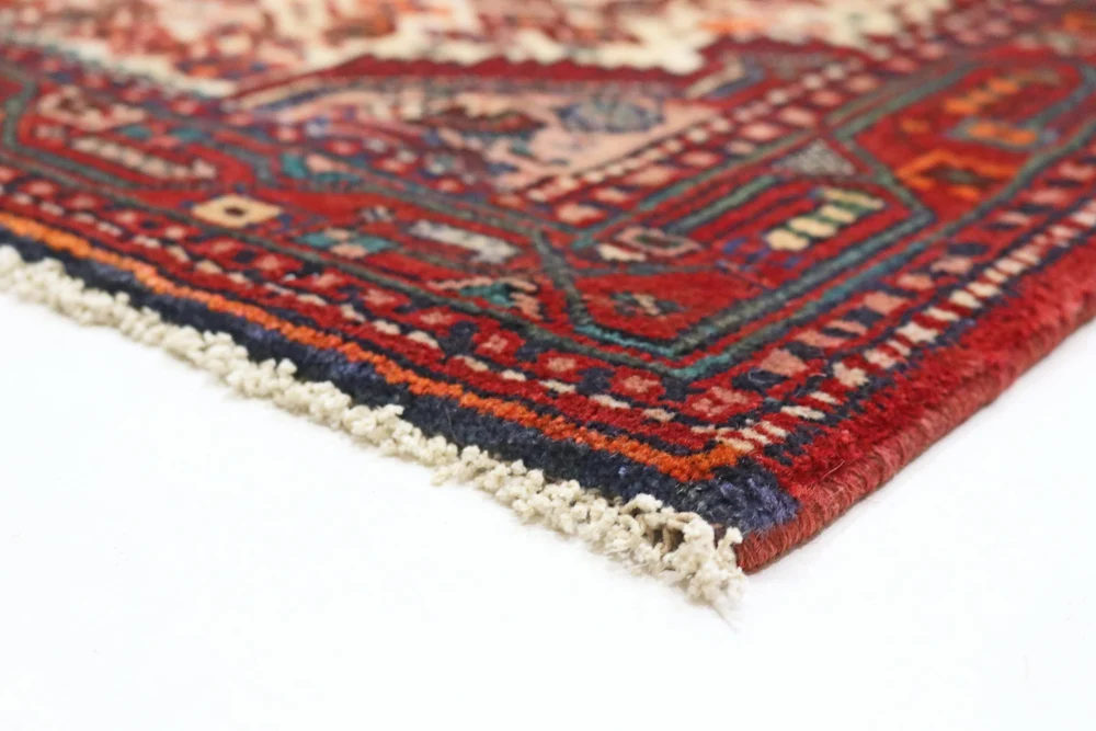 Løper Persisk teppe - Nomadisk - 356 x 83 cm - lys beige