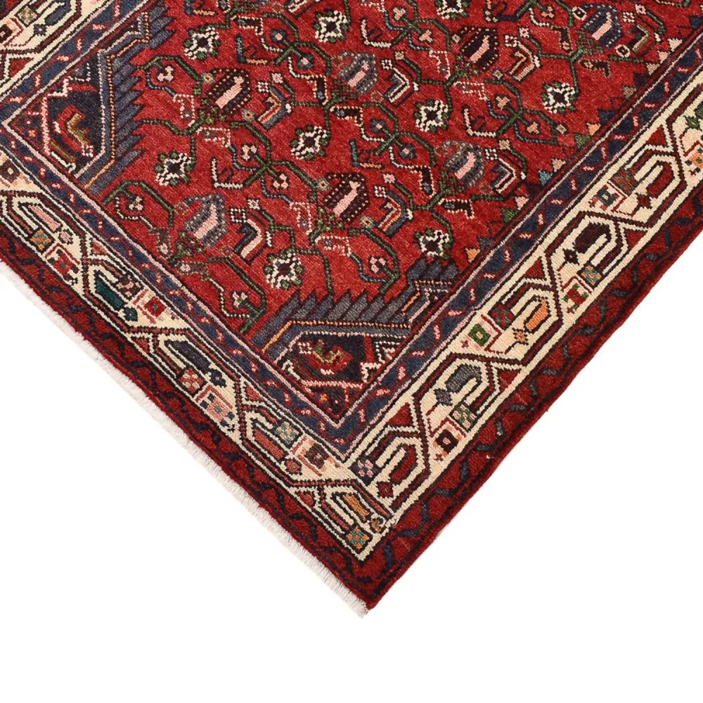Løper Persisk teppe - Nomadisk - 373 x 87 cm - rød