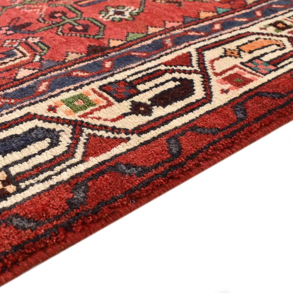 Løper Persisk teppe - Nomadisk - 373 x 87 cm - rød