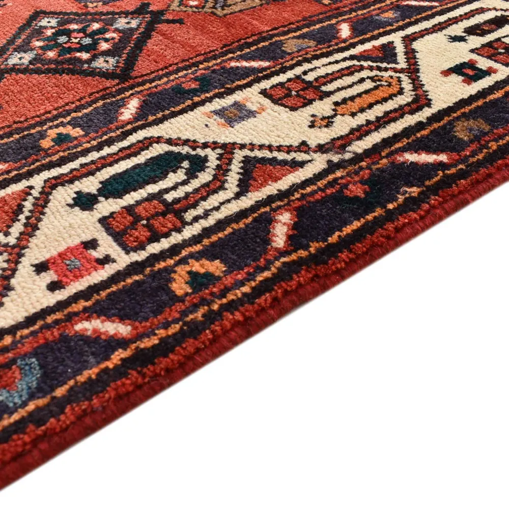 Løper Persisk teppe - Nomadisk - 388 x 108 cm - rød