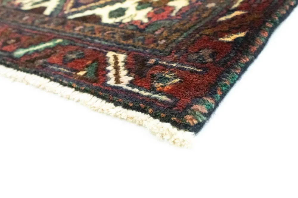 Løper Persisk teppe - Nomadisk - 390 x 65 cm - rosa