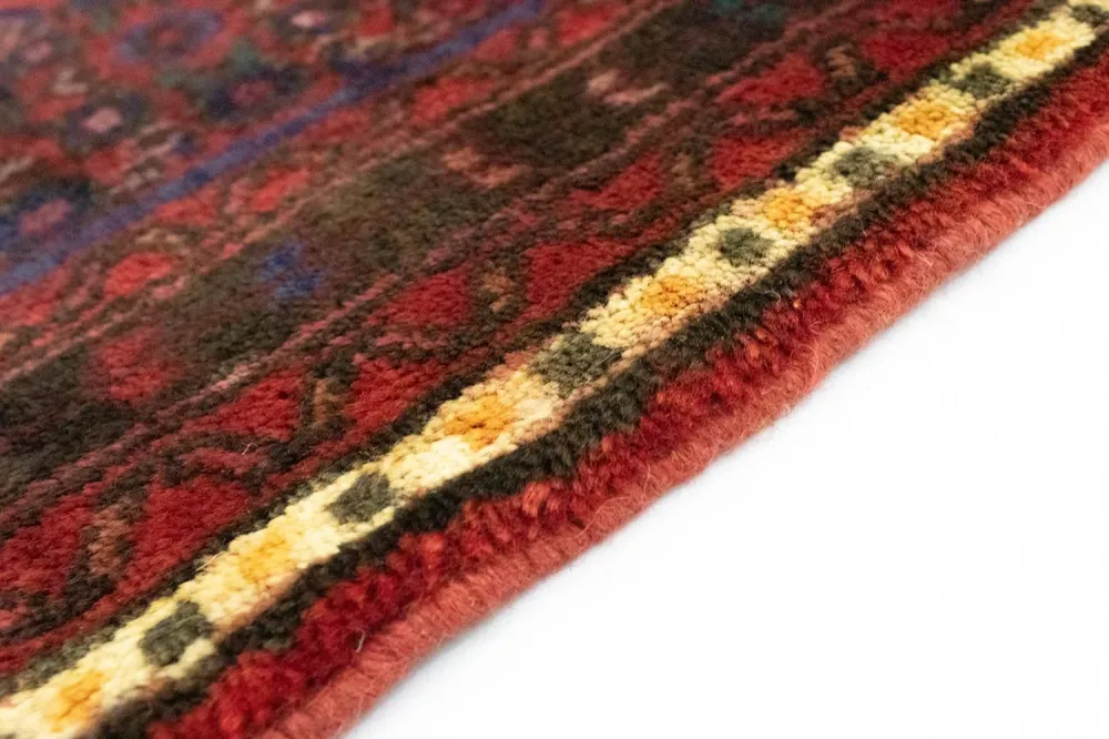 Løper Persisk teppe - Nomadisk - 410 x 80 cm - rød