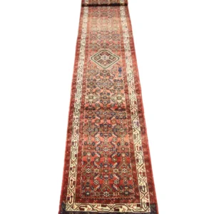 Løper Persisk teppe - Nomadisk - 470 x 85 cm - grå