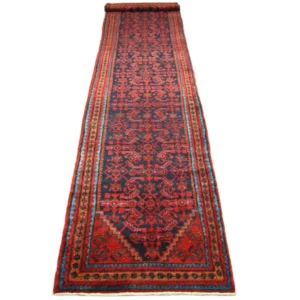 Løper Persisk teppe - Nomadisk - 497 x 107 cm - blå