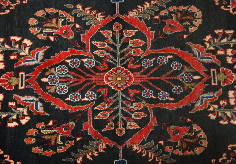 Løper Persisk teppe - Nomadisk - 506 x 110 cm - blå