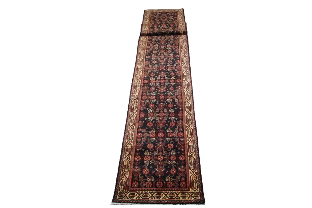 Løper Persisk teppe - Nomadisk - 508 x 86 cm - blå