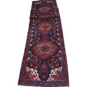 Løper Persisk teppe - Nomadisk - 525 x 118 cm - blå