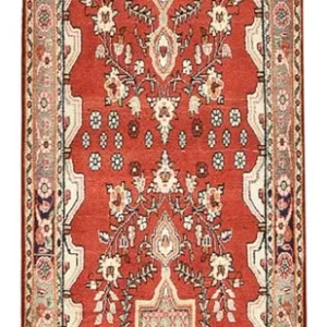 Løper Persisk teppe - Tabriz - 282 x 80 cm - flerfarget