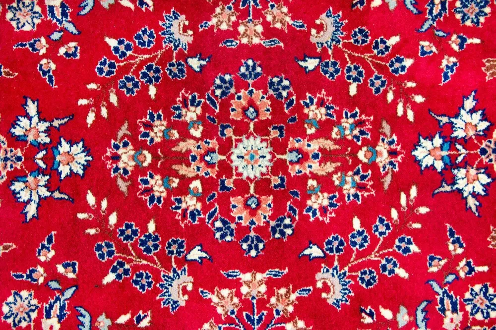 Løper Persisk teppe - Tabriz - 336 x 78 cm - rød