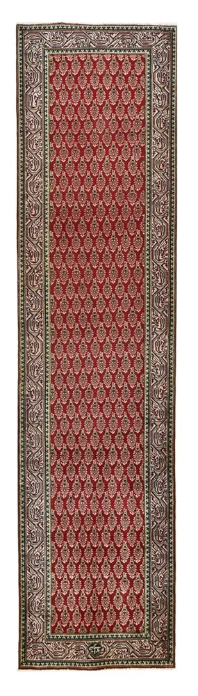 Løper Persisk teppe - Tabriz - 337 x 83 cm - rust